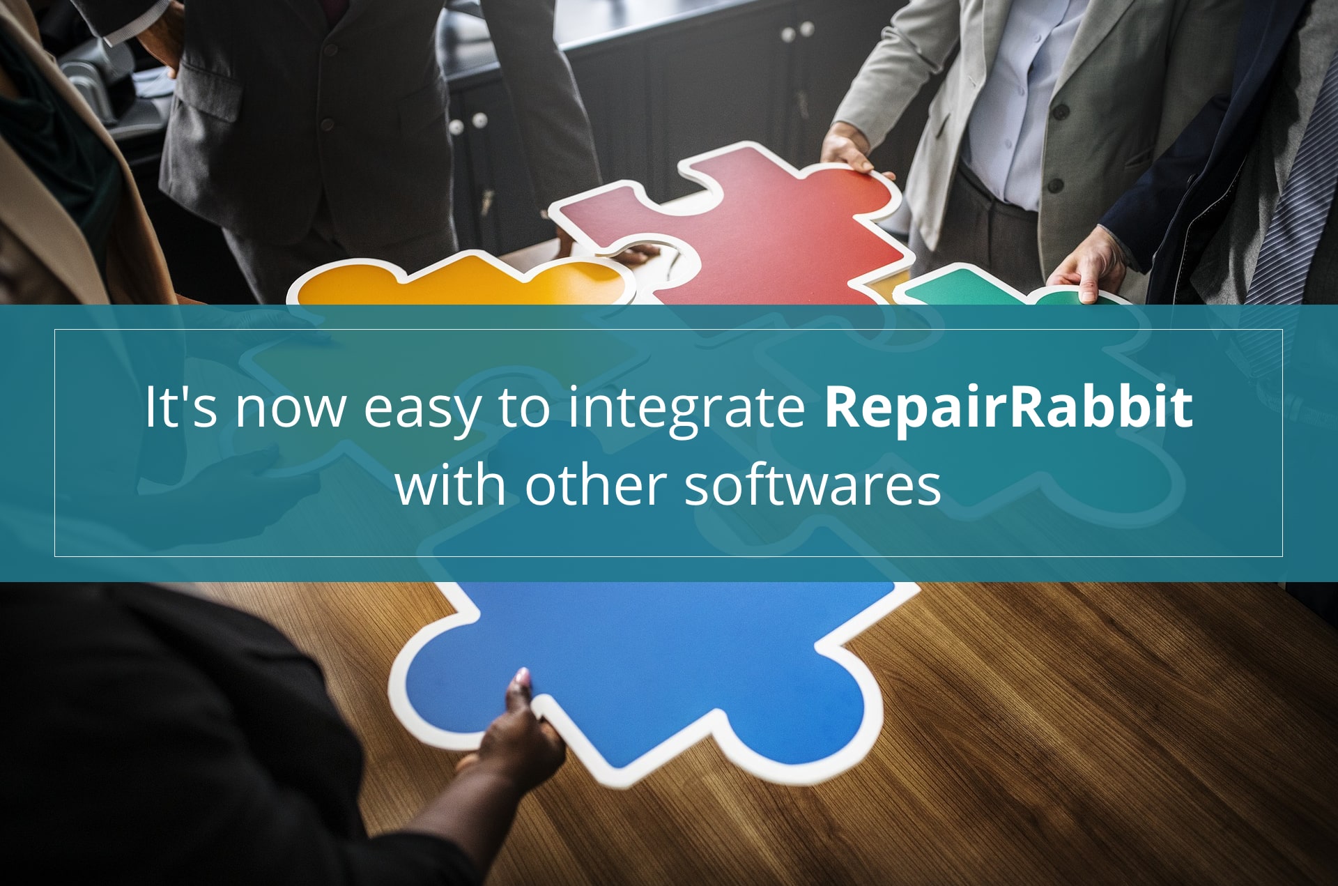 It's now easy to integrate RepairRabbit with other softwares